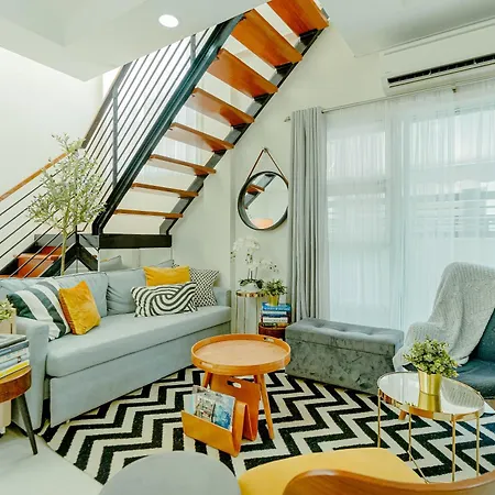 Cozy Modern 2Br Loft, Monterrazas, Cebu City